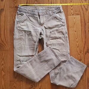 Women's Carhartt Double Knee khaki pant
